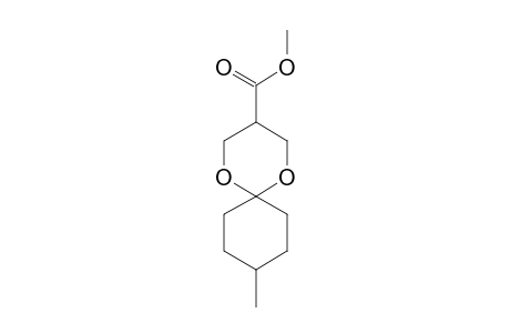 3-METHOXYCARBONYL-9-METHYL-1,5-DIOXASPIRO-[5,5]-UNDECANE