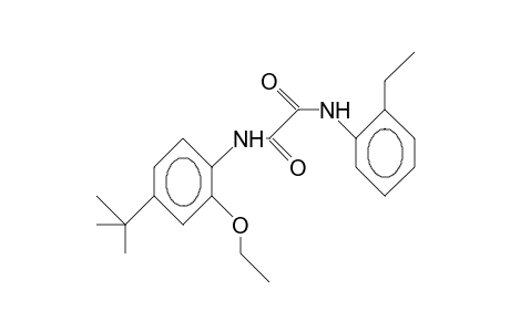 N-(2-Ethoxy-4-tert-butyl-phenyl)-N'-(2-ethyl-phenyl)-oxamide