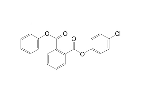 Phthalic acid, 4-chlorophenyl 2-methylphenyl ester