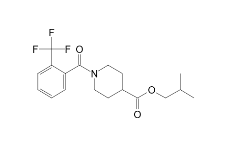 Isonipecotic acid, N-(2-trifluoromethylbenzoyl)-, isobutyl ester