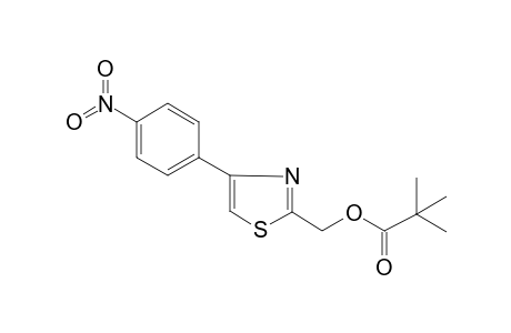 [4-(4-Nitrophenyl)-1,3-thiazol-2-yl]methyl pivalate