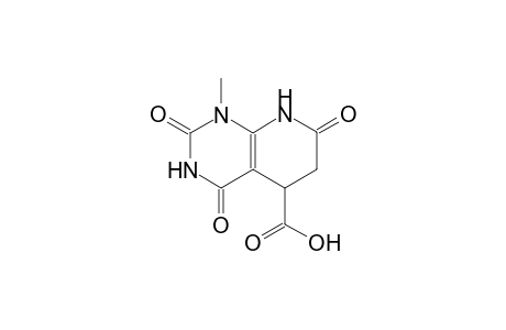 pyrido[2,3-d]pyrimidine-5-carboxylic acid, 1,2,3,4,5,6,7,8-octahydro-1-methyl-2,4,7-trioxo-