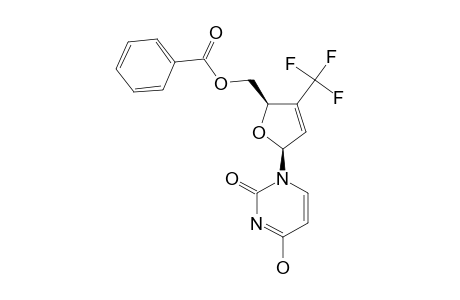 1-(5-O-BENZOYL-2,3-DIDEOXY-3-C-TRIFLUOROMETHYL-BETA-D-GLYCERO-PENT-2-ENO-FURANOSYL)-URACIL