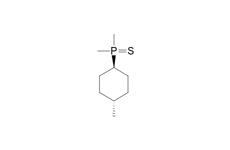 TRANS-DIMETHYL-(4-METHYLCYCLOHEXYL)-PHOSPHIN-SULFIDE