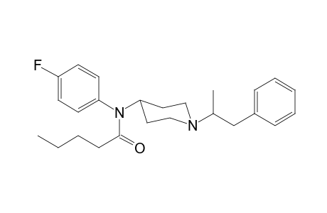 N-4-Fluorophenyl-N-[1-(1-phenylpropan-2-yl)piperidin-4-yl]pentanamide