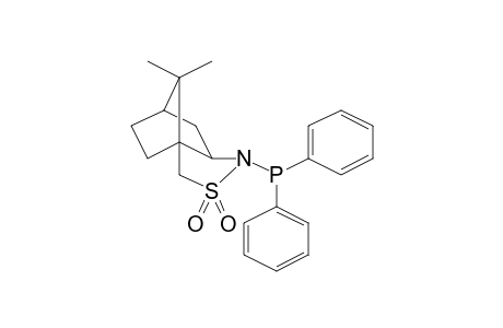 4-Aza-5-thiatricyclo[5.2.1.0(3,7)]decane-5,5-dioxide, (7S)-10,10-dimethyl-4-(diphenylphosphino)-