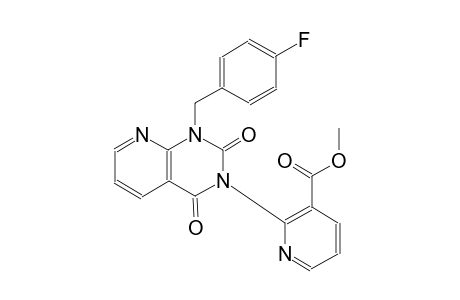 3-pyridinecarboxylic acid, 2-(1-[(4-fluorophenyl)methyl]-1,4-dihydro-2,4-dioxopyrido[2,3-d]pyrimidin-3(2H)-yl)-, methyl ester