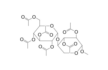 METHYL 2,3-DI-O-ACETYL-4-O-(2,3,4,6-TETRA-O-ACETYL-ALPHA-D-GLUCOPYRANOSYL)-BETA-D-XYLOPYRANOSIDE