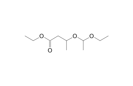 Ethyl 3-(1-ethoxyethoxy)butanoate