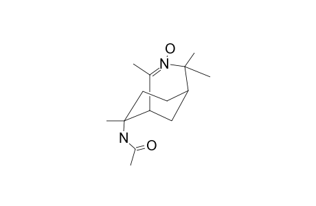 8-ACETAMIDO-2,4,4,8-TETRAMETHYL-3-AZA-BICYCLO-[3.3.1]-NON-2-ENE