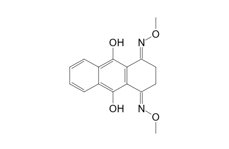 9,10-Dihydroxy-1,4-bis(methoxyimino)-2,3-dihydroanthracene