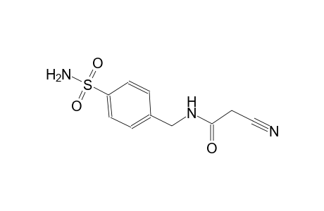 N-[4-(aminosulfonyl)benzyl]-2-cyanoacetamide