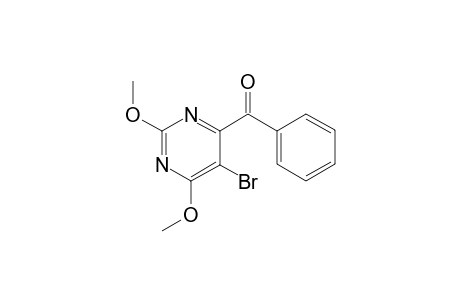 (5-Bromo-2,6-dimethoxypyrimidin-4-yl)phenylmethanone