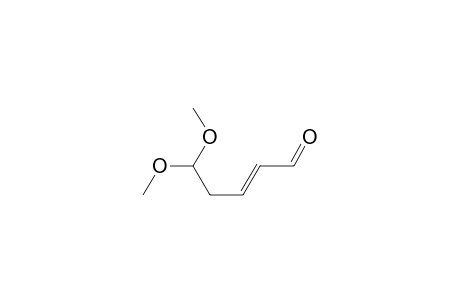 (E)-5,5-dimethoxy-2-pentenal