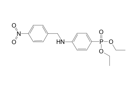 Diethyl 4-N-[(p-nitrobenzyl)aminophenyl]-phosphonylate