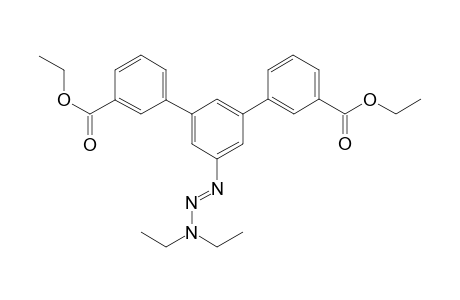 Diethyl 5'-(3,3-diethyltriaza-1'-enyl)-1,1' : 3',1'-terphenyl-3,3'-dicarboxylate