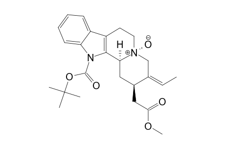NA-BOC-DEFORMYL-Z-GEISSOSCHIZINE-CIS-NB-OXIDE