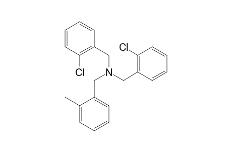 N,N-Bis(2-chlorobenzyl)-(2-methylphenyl)methanamine