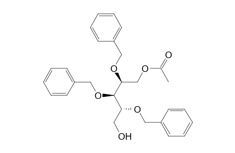 (2S,3R,4R)-1-O-Acetyl-2,3,4-tri-O-benzyladonitol
