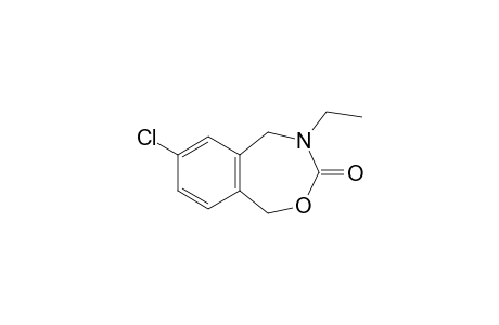7-chloro-4,5-dihydro-4-methyl-2,4-benzoxazepin-3(1H)-one