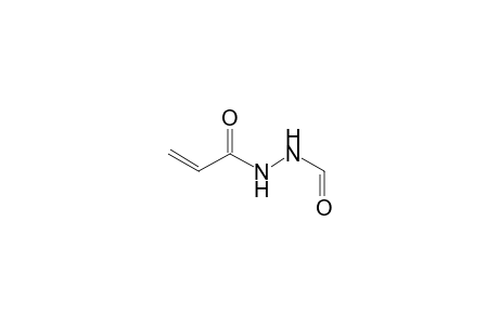 N1-Formyl-N2-(1-oxoprop-2-en-1-yl)hydrazide