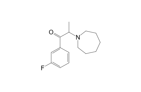 1-(3-Fluorophenyl)-2-(1-azepino)propan-1-one
