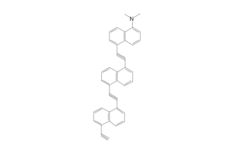 5-({5-[(5-Ethynyl-1-naphthyl)ethynyl]-1-naphthyl}ethynyl)-N,N-dimethylnaphthalen-1-amine
