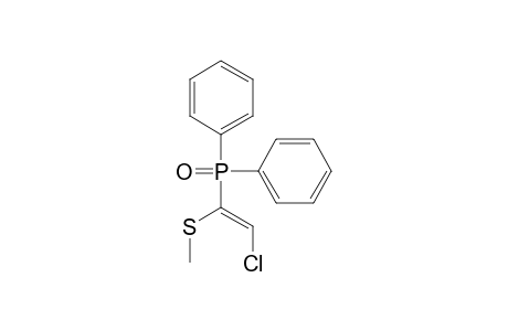 Phosphine oxide, [2-chloro-1-(methylthio)ethenyl]diphenyl-, (Z)-