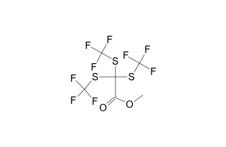 Methyl tris(trifluoromethylsulfanyl) acetate