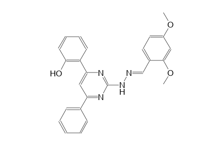 2,4-dimethoxybenzaldehyde [4-(2-hydroxyphenyl)-6-phenyl-2-pyrimidinyl]hydrazone