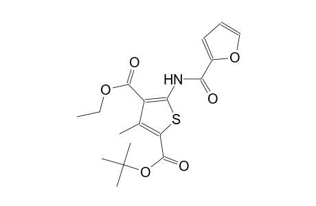 2-tert-butyl 4-ethyl 5-(2-furoylamino)-3-methyl-2,4-thiophenedicarboxylate