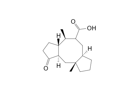 93a.beta.,4.beta.,6a.alpha.,9a.beta.,10a.alpha.)-Tetradecahydro-4,9a-dimethyl-1-oxodicyclopenta[a,d]cyclooctene-5-carboxylic Acids