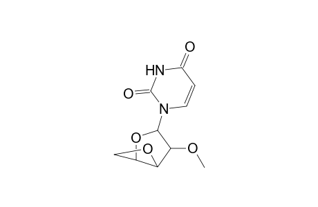1-(3,5-Anhydro-2-O-methyl-.beta.,D-xylofuranosyl)uracil