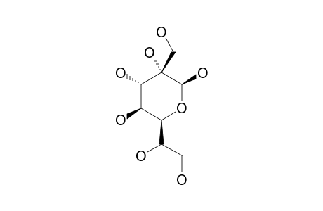2-C-(HYDROXYMETHYL)-BETA-D-GLYCERO-D-GULO-HEPTOFURANOSE