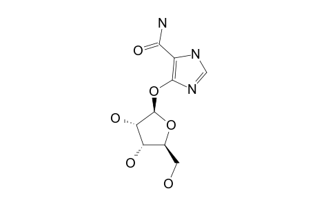 4(5)-BETA-D-RIBOFURANOSYLOXY-1H-IMIDAZOLE-5(4)-CARBOXAMIDE