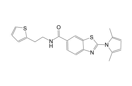 6-benzothiazolecarboxamide, 2-(2,5-dimethyl-1H-pyrrol-1-yl)-N-[2-(2-thienyl)ethyl]-