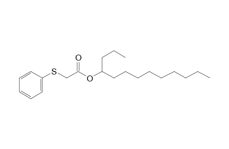 (Phenylthio)acetic acid, 4-tridecyl ester