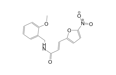 (2E)-N-(2-methoxybenzyl)-3-(5-nitro-2-furyl)-2-propenamide
