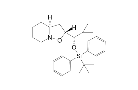 [(1S)-1-[(2R,3aS)-3,3a,4,5,6,7-hexahydro-2H-isoxazolo[2,3-a]pyridin-2-yl]-2-methyl-propoxy]-tert-butyl-diphenyl-silane