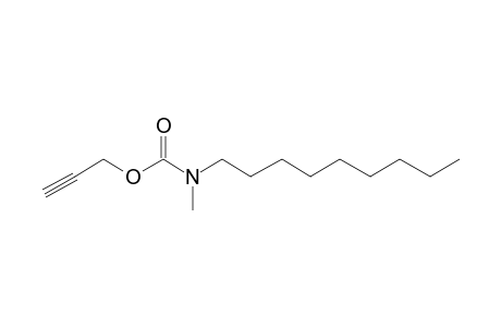 Carbamic acid, N-methyl-N-nonyl-, propargyl ester