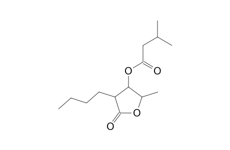 3-Methyl-butyric acid, 4-butyl-2-methyl-5-oxotetrahydrofuran-3-yl ester