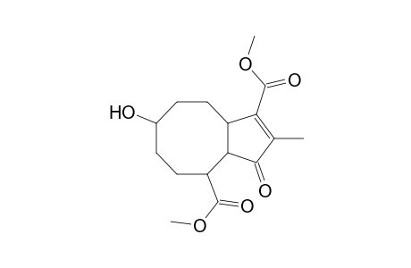 2,9-Bis(methoxycarbonyl)-5-hydroxy-10-methylbicyclo[6.3.0]undec-9-en-11-one