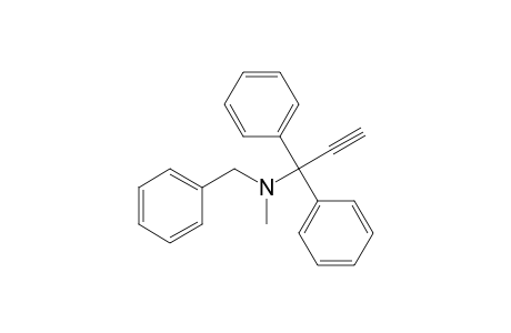 3-(N-Methyl-N-benzylamino)-3,3-diphenylpropyne