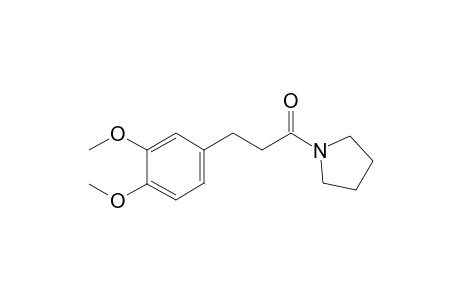 3-(3,4-dimethoxyphenyl)-1-(pyrrolidin-1-yl)propan-1-one