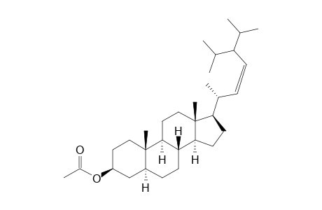 24-Isopropyl-5.alpha.-cholest-22(Z)-en-3.beta.-ol - Acetate