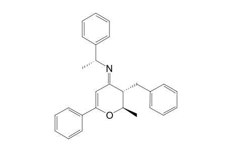 (.alpha.R,2R,3S,4Z)-6-Phenyl-4-N-(.alpha.-methylbenzyl)imino-3-benzyl-2-methyl-2,3-dihydro-4H-pyran-4-one