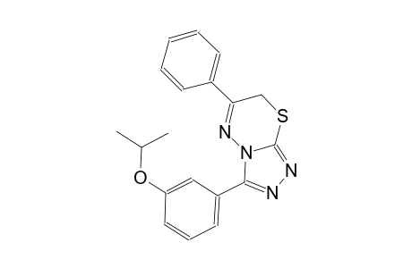 3-(3-isopropoxyphenyl)-6-phenyl-7H-[1,2,4]triazolo[3,4-b][1,3,4]thiadiazine