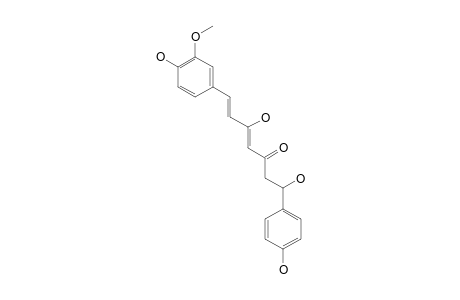 1,5-DIHYDROXY-1-(4-HYDROXYPHENYL)-7-(4-HYDROXY-3-METHOXYPHENYL)-4,6-HEPTADIEN-3-ONE
