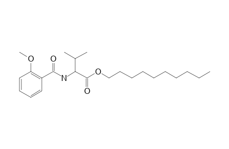 L-Valine, N-(2-methoxybenzoyl)-, decyl ester