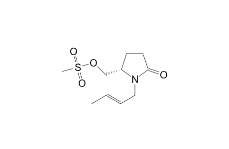 1-(3-Methyl-2-propenyl)-5-hydroxymethyl-2-pyrrolidinone methanesulfonate